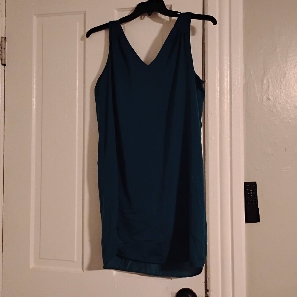 Old Navy Small Teal Sleeveless Dress – Flowy & Comfortable